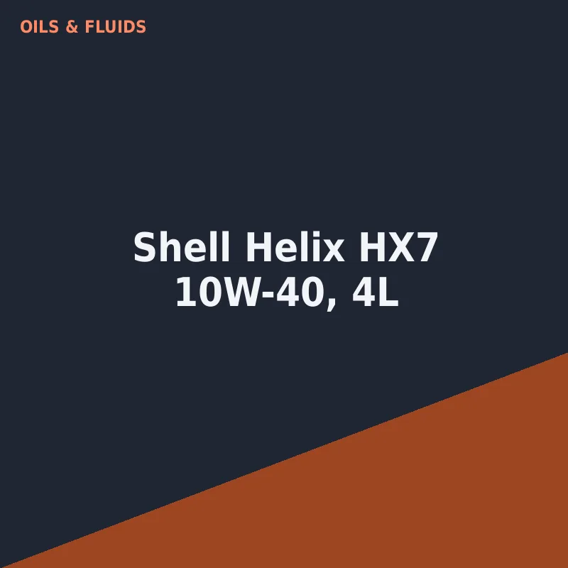 Shell Helix HX7 10W-40, 4L