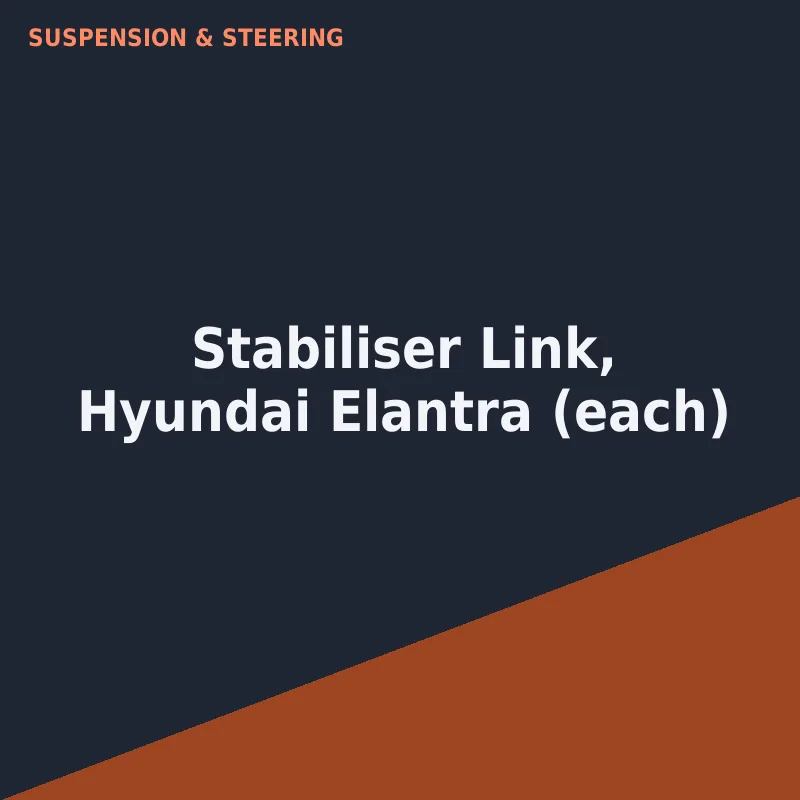 Stabiliser Link, Hyundai Elantra (each)